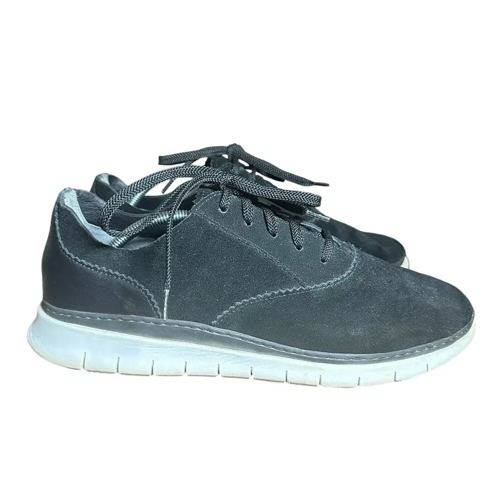 Vionic black suede Taylor Sneakers size 11 comfort support sporty